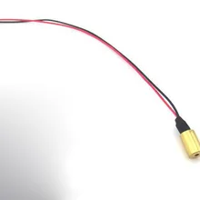 Диаметр 6 мм 635 нм красная точечная лазерная головка ультра высокая концентричность красная лазерная указка