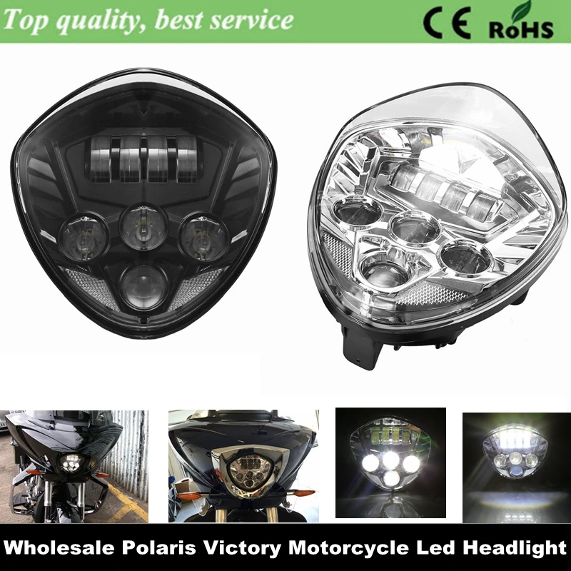 

For Victory Motorcycles Cross Series LED Headlight Kit High-Intensity Cross Country LED Headlight for Polaris Victory Motorcycle