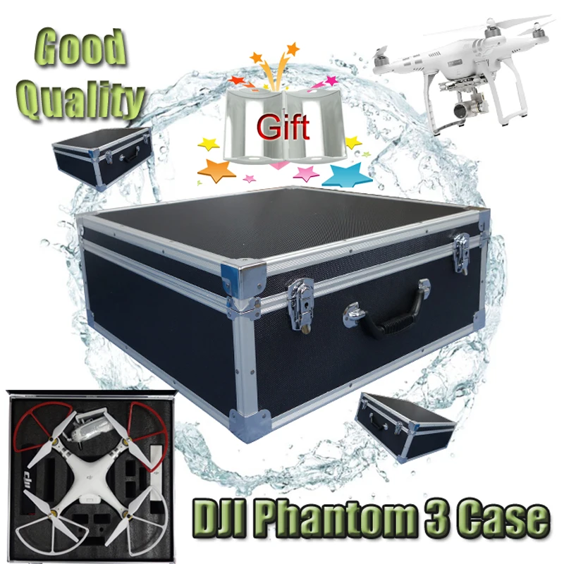  Hot DJI Case Box with Protector for DJI Phantom 3 Professional & Advanced FPV Drone Boxes Quadcopter VS DJI Phantom 4 Dron Parts 