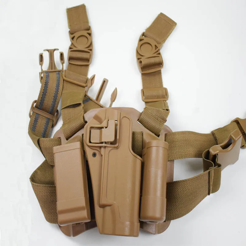

Tactical Gun Carry Colt 1911 Pistol Leg Holster Airsoft Hunting Shooting Handgun Thigh Holster Right Hand Fit For Colt 1911