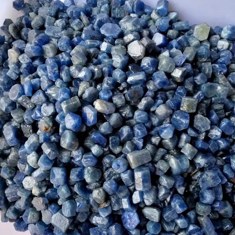 1/2lb Natural Blue Sapphire Crystal Bulk Corundum Stone Rough Reiki Specimen