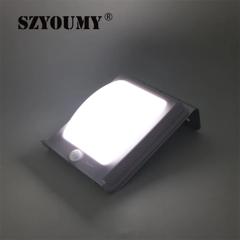 SZYOUMY новое поколение 16 Светодиодный энергия Солнечной Батареи PIR инфракрасный