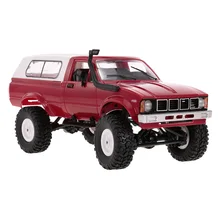 C24 RC автомобиль 1/16 2,4 ГГц 4WD пульт дистанционного управления Автомобильная игрушка со светодиодный подсветкой фары Off-road pick-up грузовик RTR Рок Гусеничный автомобиль модель