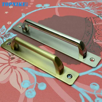 

The top resistant fireproof door of balcony sliding door handle door channel toilet partition door with handle