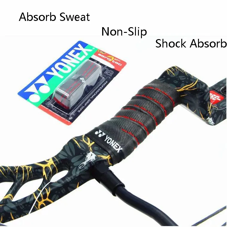 Archery Absorb Sweat Band Non Slip Shock Absorb Stretchy Handle Grip
