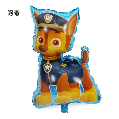 Big Size 02 Хит, Paw Patrol, украшение на день рождения, фигурки, игрушки, Щенячий патруль, воздушные шары, вечерние, декор для комнаты, Чейз, Маршалл, баллон, детские игрушки для девочек - Цвет: Big Size 02