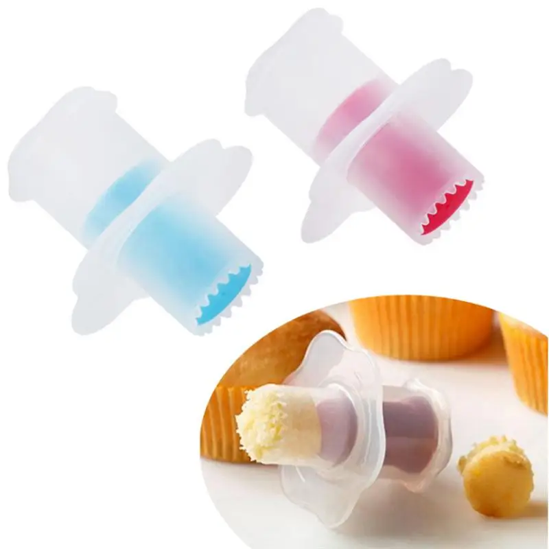

1 Pc Baking Pastry Tool Practical Pastry Hole Digger Bake Mold Cake Corer For Cupcake Muffin Home Kitchen Gadget(Random Color)