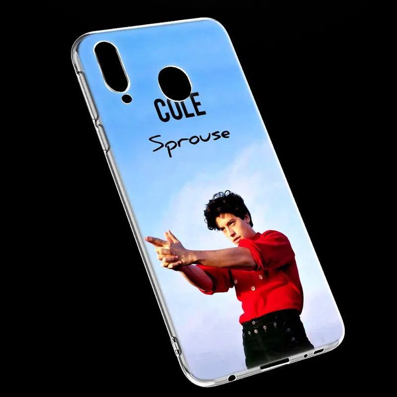Силиконовый чехол Cole Sprouse для Samsung Galaxy A80 A70 A60 A50 A40 A40S A30 A20 A2CORE M40 Note 10 Plus 9 8 5|Бамперы| |