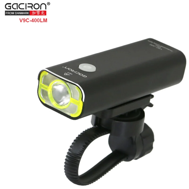 Sale GaCIROn V9C Bicycle Light Rechargeable Cycling Riding Flashlight Waterproof Bike light MTB Bicycle Front Lamp with battery 0 Sale GaCIROn V9C Bicycle Light Rechargeable Cycling Riding Flashlight Waterproof Bike light MTB Bicycle Front Lamp with battery 0