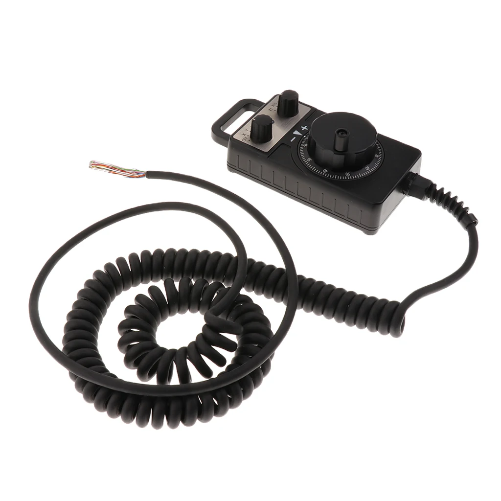 Hand Wheel Pulse Encoder Electronic HandWheel CNC Router For FANUC/GSK/KND Full Plastic Shell Machine Tools