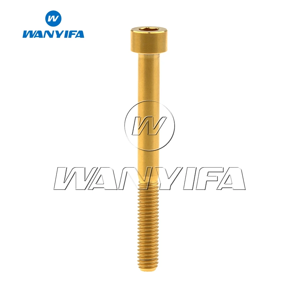 Титановый болт Wanyifa M5 x 10 12 16 18 20 25 30 35 40 45 50 55 60 мм винт для велосипеда штыря сиденья