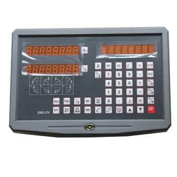 

Display 2 Axis digital readout + 2pcs 5microm Sino KA300 KA500 linear scale / linear encoder / linear ruler for milling lathe