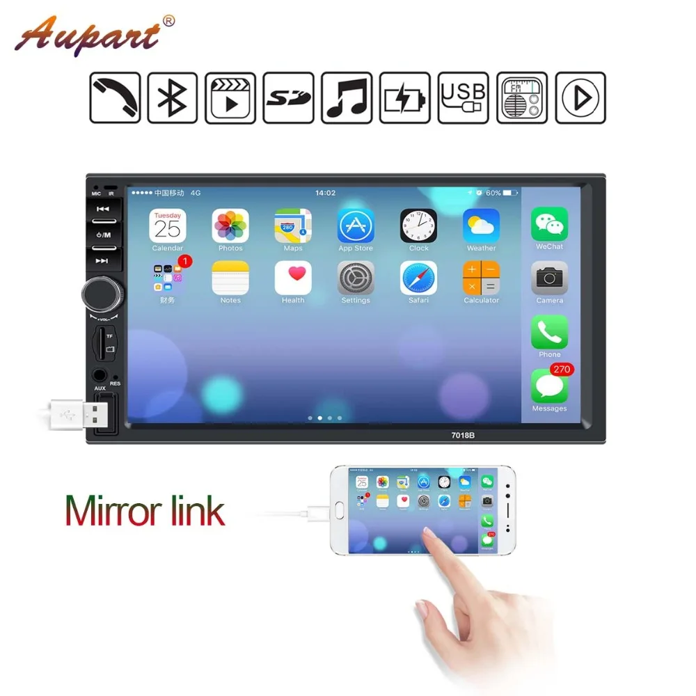 Autoradio 2 Din car multimedia radio aux Receiver audio rear view camera 2din radios android mirrolink for car stereo Autoradio 2 Din car multimedia radio aux Receiver audio rear view camera 2din radios android mirrolink for car stereo