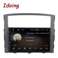 Idoing 9 “IPS Dello Schermo di Android 7.1 Autoradio Lettore Multimediale Fit MITSUBISHI PAJERO V97 V93 2006-2011 Octa core PX5 di Avvio Veloce 3G