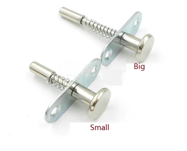 50Pcs/Lot Spring Loaded Latch Bolt Dowel For Baby Bed Storage Cage Box