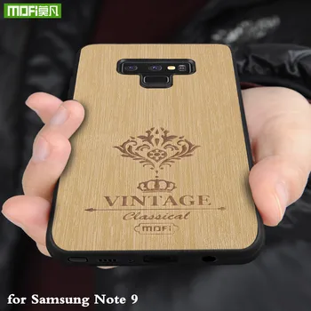 

MOFi Original Back Cover for Samsung Galaxy Note9 Case Hard PC for note 9 PU Leather Housing Full Perfect Luxury Coque