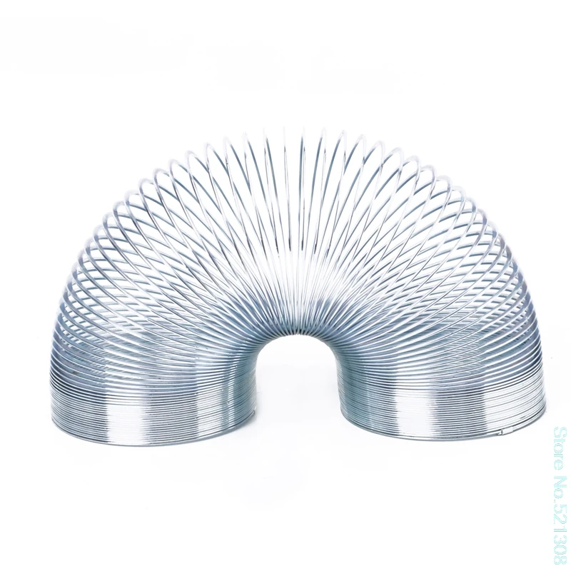 

Gadgets Stress Relieve Magic Tricks Slinky Metal Rainbow Spring Toy Drop Ship