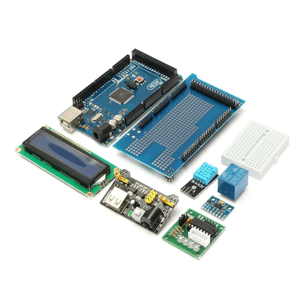 Новое поступление DIY электрический блок Ultimate стартовый комплект для Arduino MEGA 2560 1602