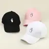 Fashion Men Women Boys Love At Finger Baseball Cap Adjustable Strapback Trucker Hats Summer Sunscreen Cap Black/ Pink/White ► Photo 1/5