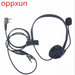 2 Pin микрофон PTT наушники гарнитура для рации для Baofeng UV-5R UV-5RA BF-888S UV-82 радио J081