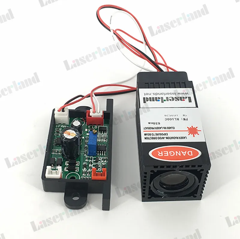

200mW - 250mW Red 650nm 660nm Laser Diode Module TTL Stage Lighting 12vdc