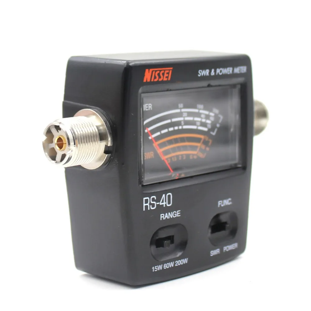 RS-40 SWR/Watt Meter NISSEI 125-525MHz UHF/VHF M
