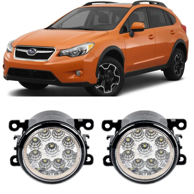 Автомобильный Стайлинг для Subaru XV Crosstrek 2013 2014 2015 9 шт. светодиодные противотуманные