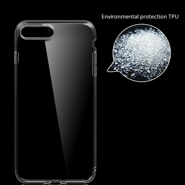 Phone Cases For iPhone 5 6 6s 7 8 X XS max XR Case Soft Transparent Silicone Clear Case Back Cover For iPhone 6 6s 7 8 Plus Case
