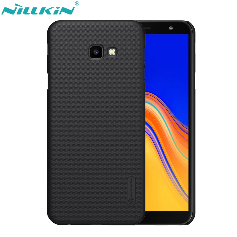 

NILLKIN Cases for Samsung Galaxy J4+ J4 Plus J4 Prime 2018 Case Hard PC Protective Shell Frosted Back Cover HD Screen Protector