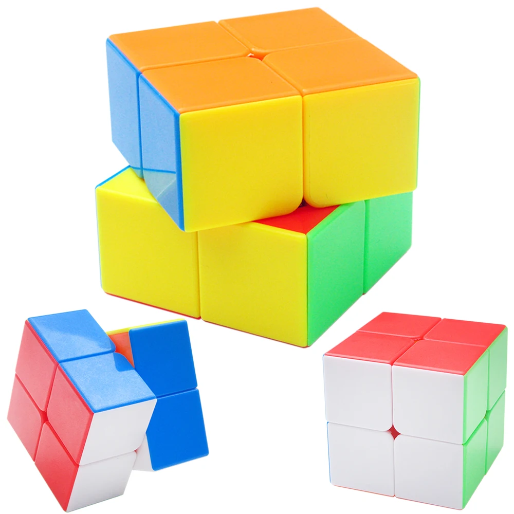 Скоростной Карманный волшебный куб 5 см 2*2*2 на 2x2x2 QIYI ShengShou двухслойный мини