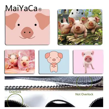 

MaiYaCa New Designs Piglets Cute Pigs DIY Design Pattern Game mousepad Size for 18x22cm 25x29cm Small Mousepad