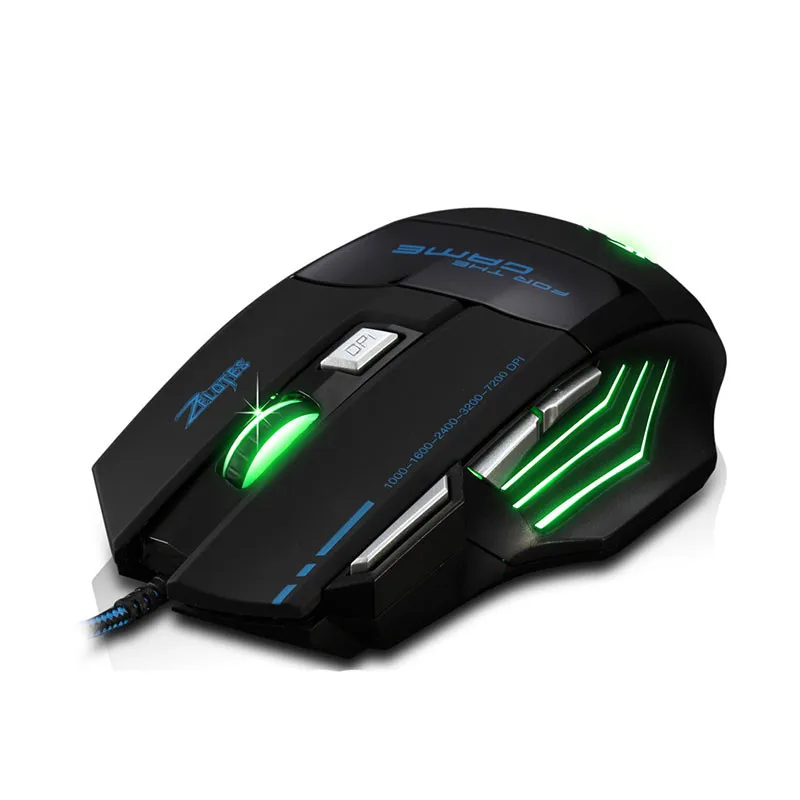 OMESHIN игровая мышь 7 кнопок светодиодный оптический USB проводной 5500 dpi геймер профессиональная мышь для Pro Gamer Прямая
