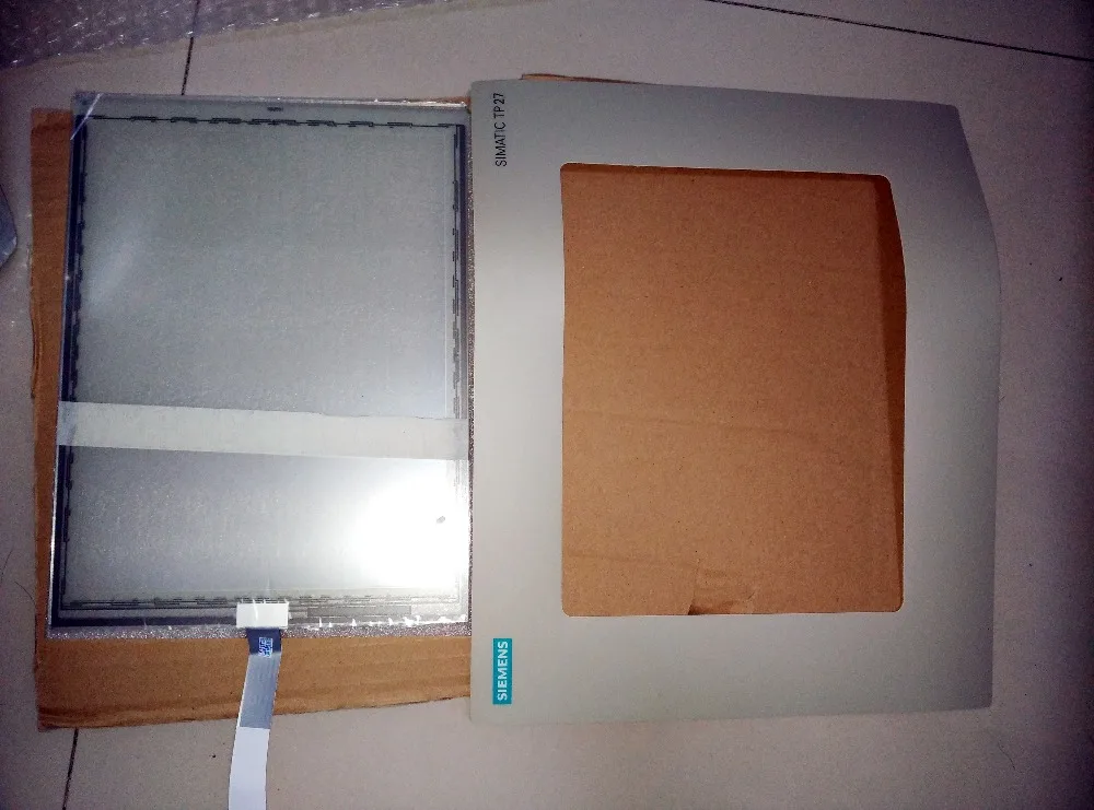 6AV3627-1QL01-0AX0 6AV3 627-1QL01-0AX0 TP27-10 Compatible Touch Glass Panel+Protective film for Siemens HMI a970got sba a900got touch glass panel protective film 10 4 compatible