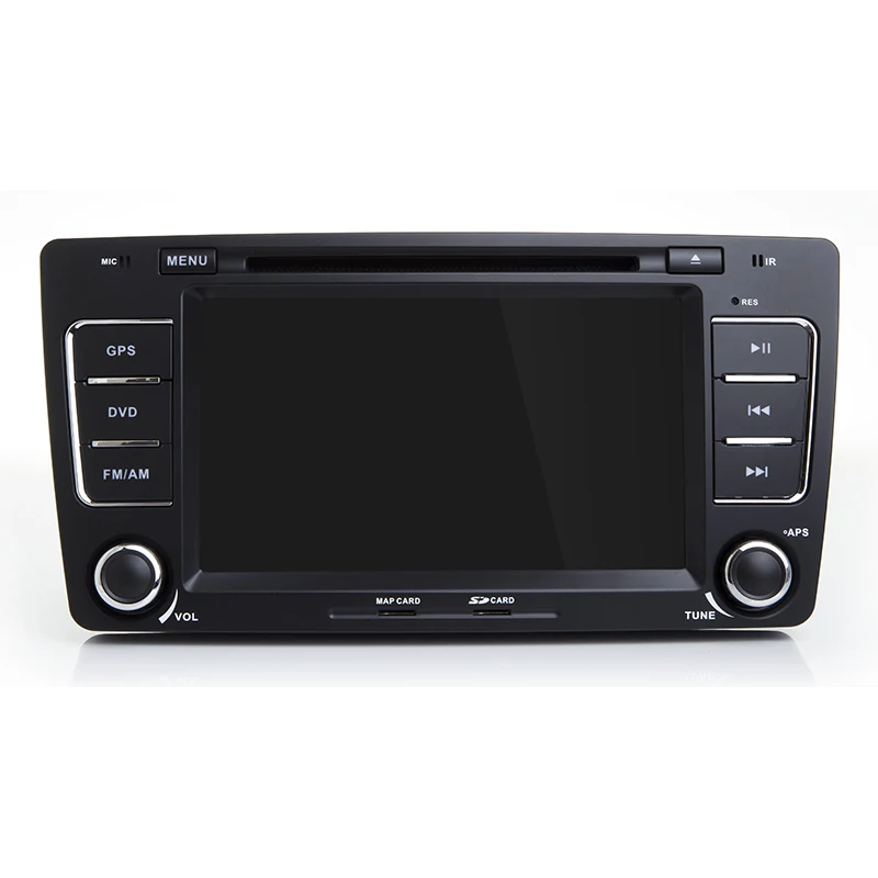 Excellent Octa Core Android 9.0 Car DVD Multimedia Player For Skoda Octavia 2009-2013 A5 WiFi BT Car Stereo Radio Head Unit GPS NAVI IPS 1