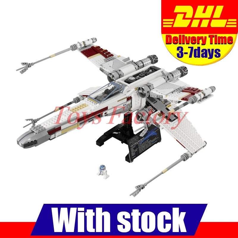 Clone 10240 font b 2017 b font DHL LEPIN 05039 1586pcs Star Wars The X wing