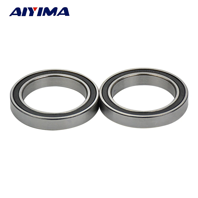Aiyima 2PCS 6806 61806 2RS Si3N4 Ceramic Ball Bearing Rubber Sealed