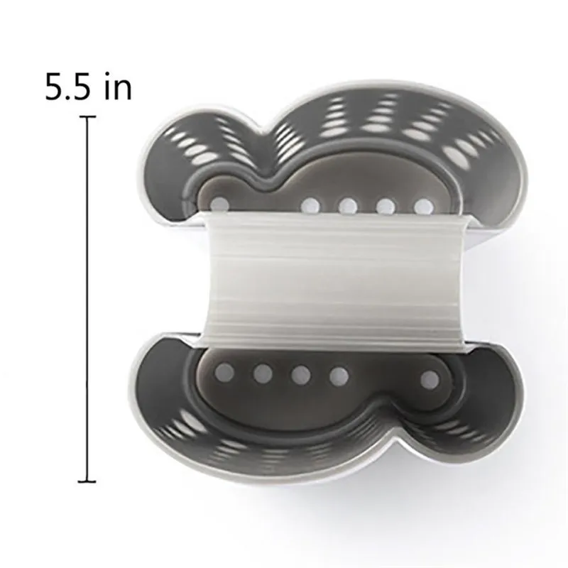 New Creative New Sponge Holder Sink Caddy Soap Holder For Kitchen Plastic Storage Baskets Wear-resistant hot Easy to Use C0302  02