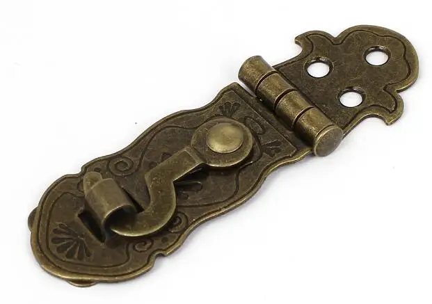 

Clasp Hasp Latch Bronze Tone high quality Antique Style Suitcase Lock Chest Box