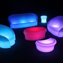 1 шт.* Светодиодная лампа пати база Водонепроницаемый светодиодный светильник для светодиодной мебели супер яркий под столом освещение для свадебной вечеринки декор