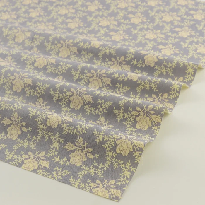 cotton twill fabric printed floral patterns 50cmx160cm/piece patchwork for sewing cloths tecido crafts free shipping