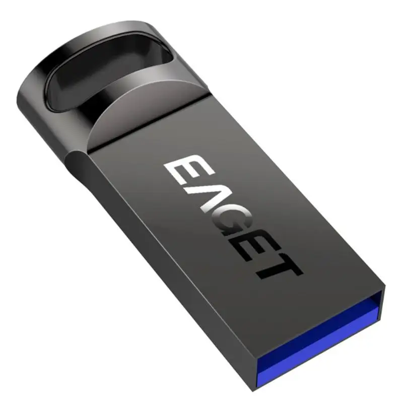 Eaget 16 Гб/32 ГБ/64 Гб/128 ГБ флеш-накопитель высокоскоростной металлический накопитель для хранения данных U81 Портативный USB 3,0/2,0 U диск ручка-накопитель Новинка