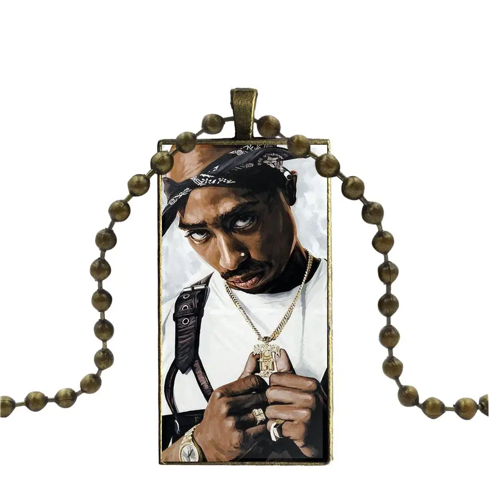 Hot 2pac Tupac Shakur Necklace Fashion 