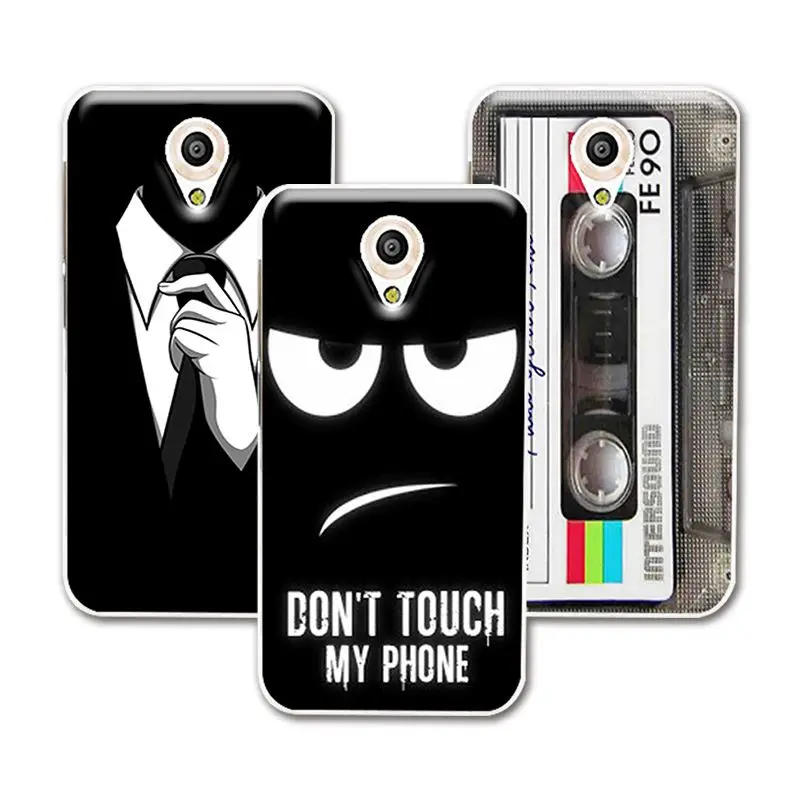 

Dark Mens Style Painted Phone Case For Vodafone VFD600 Smart Prime 7 5 inch Case Cover Funda Vodafone Smart Prime 7+Free Pen