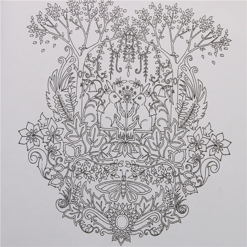 24 Pages Enchanted Forest English Edition Coloring Book For Children Adult Relieve Stress Kill Time Painting Drawing Book 24 Pages Enchanted Forest English Edition Coloring Book For Children Adult Relieve Stress Kill Time Painting Drawing Book