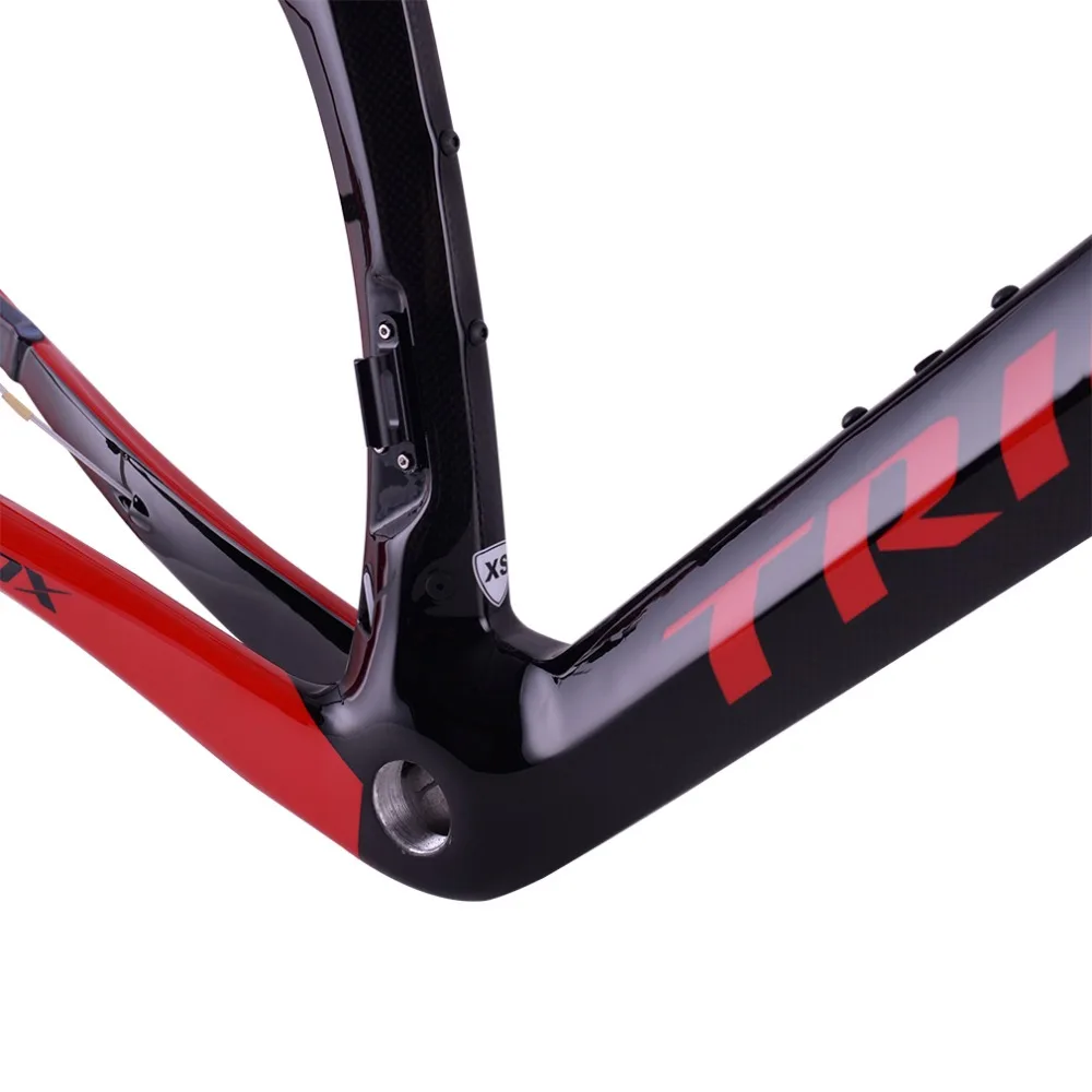 Discount Matte Black And Glossy Carbon Road Bike Frame Disc Brakes Di2 BSA BB68 Carbon Fibre Road Cycling Race Bicycle 2