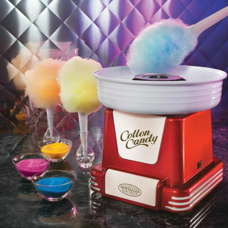 Retro Series Hard & Sugar Free Candy Cotton Candy Maker nostalgia kids