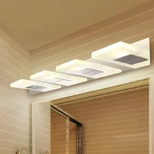 Ванная комната светодиодный настенный светильник внутреннего освещения 3-4 шт. новое зеркало, современные светодиодные настенные бра для спальни бра luminaria