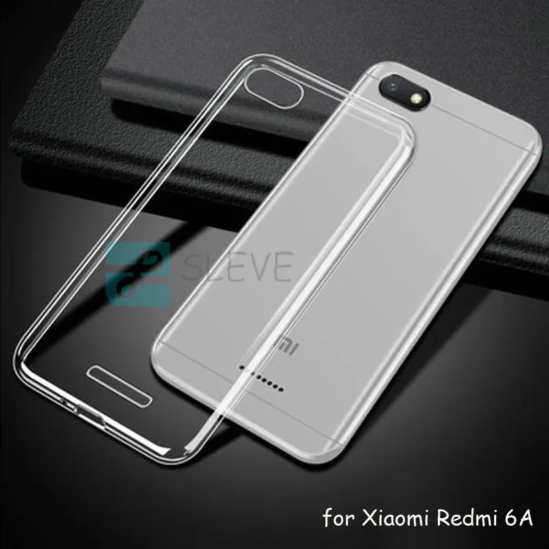 Soft Cases For Xiaomi Redmi 6 3GB 32GB Ultra Thin Clear Transparent TPU Silicon Cover Case 6A A 2GB 16GB |