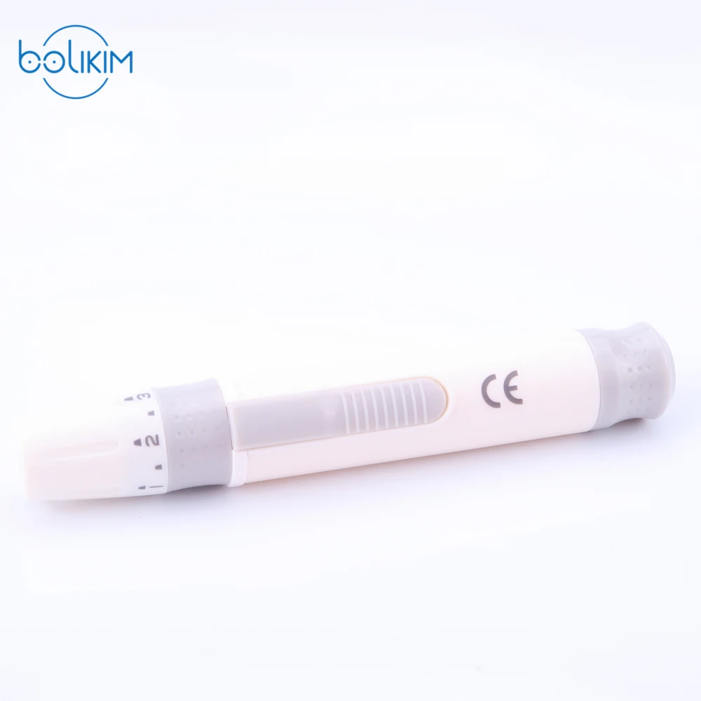 

1Pcs High Quality Blood Sampling Pen Adjustable Blood Glucose Lancing Device Or (1Pcs Blood Sampling Pen+200pcs Lancet Needles)