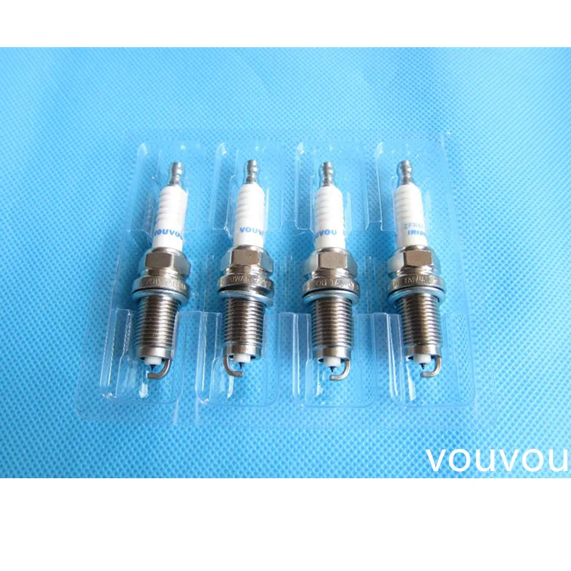 

Dual iridium spark plugs for mazda 323 626 929 mpv mx-6 premacy(one set 4 pieces) F285-18-110